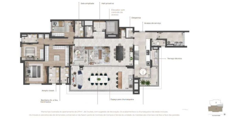 Imagem Apartamento com 4 Quartos à Venda, 217 m² em Pinheiros - São Paulo