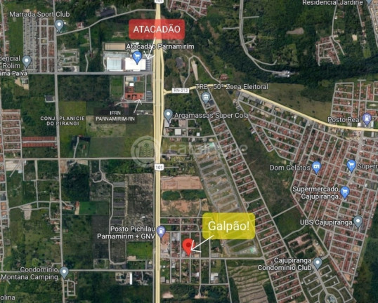 Galpão à Venda, 1.160 m² em Cajupiranga - Parnamirim