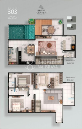 Imagem Cobertura com 4 Quartos à Venda, 369 m² em Praia Brava - Itajaí Imagem Cobertura com 4 Quartos à Venda, 369 m² em Praia Brava - Itajaí