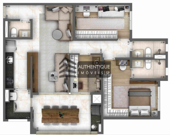 Imagem Apartamento com 4 Quartos à Venda, 119 m² em Ipiranga - São Paulo Imagem Apartamento com 4 Quartos à Venda, 119 m² em Ipiranga - São Paulo