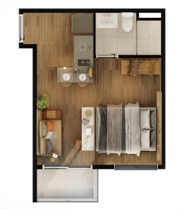 Imagem Apartamento com 1 Quarto à Venda, 45 m² em Vila Madalena - São Paulo Imagem Apartamento com 1 Quarto à Venda, 45 m² em Vila Madalena - São Paulo