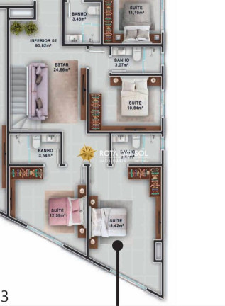Imagem Cobertura com 4 Quartos à Venda, 250 m² em Bombas - Bombinhas Imagem Cobertura com 4 Quartos à Venda, 250 m² em Bombas - Bombinhas