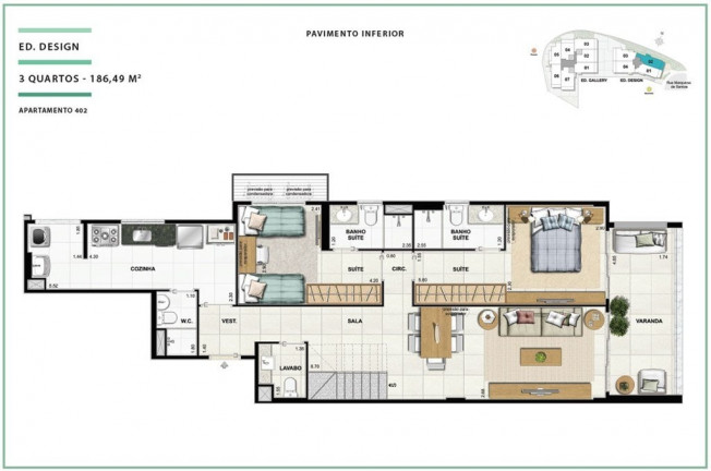 Imagem Imóvel com 4 Quartos à Venda, 183 m² em Laranjeiras - Rio De Janeiro