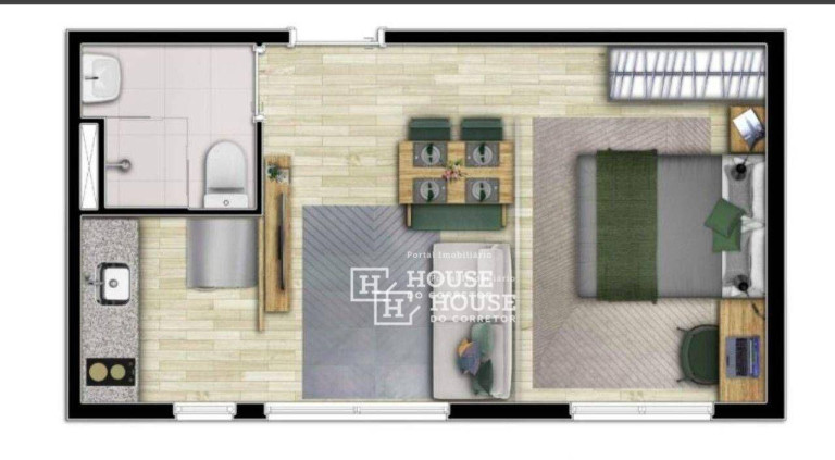 Imagem Apartamento com 1 Quarto à Venda, 25 m² em Vila Buarque - São Paulo Imagem Apartamento com 1 Quarto à Venda, 25 m² em Vila Buarque - São Paulo