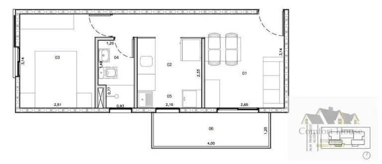 Imagem Apartamento com 1 Quarto à Venda, 33 m² em Jardim - Santo André Imagem Apartamento com 1 Quarto à Venda, 33 m² em Jardim - Santo André