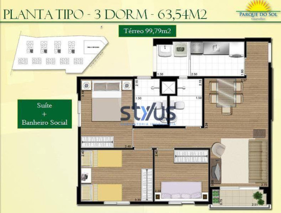 Imagem Apartamento com 3 Quartos à Venda ou Locação, 63 m² em Ponte Grande - Guarulhos Imagem Apartamento com 3 Quartos à Venda ou Locação, 63 m² em Ponte Grande - Guarulhos