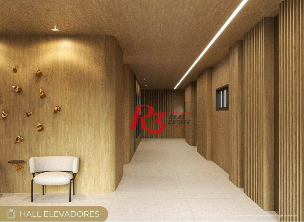 Imagem Apartamento com 3 Quartos à Venda, 89 m² em Marapé - Santos