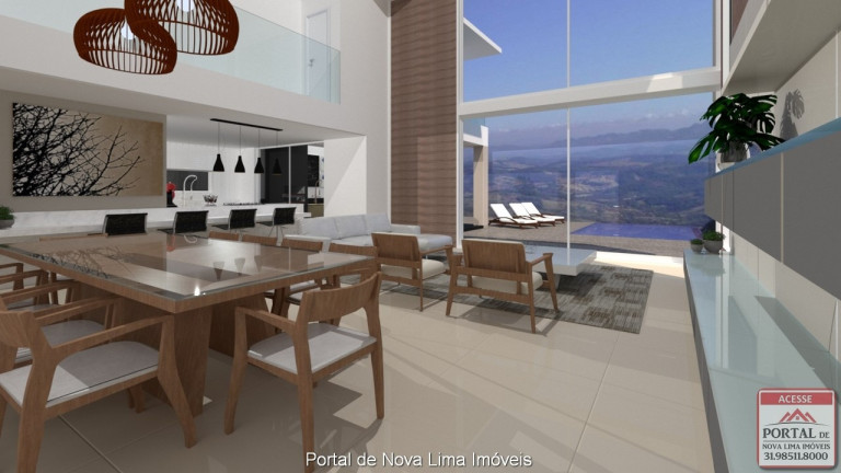 Imagem Casa com 4 Quartos à Venda, 393 m² em Quintas Do Sol - Nova Lima