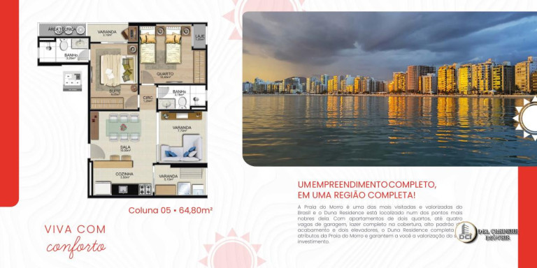 Imagem Apartamento com 2 Quartos à Venda, 64 m² em Praia Do Morro - Guarapari Imagem Apartamento com 2 Quartos à Venda, 64 m² em Praia Do Morro - Guarapari