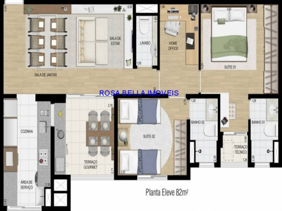 Imagem Apartamento com 2 Quartos à Venda, 82 m² em Jardim Trevo - Jundiaí Imagem Apartamento com 2 Quartos à Venda, 82 m² em Jardim Trevo - Jundiaí