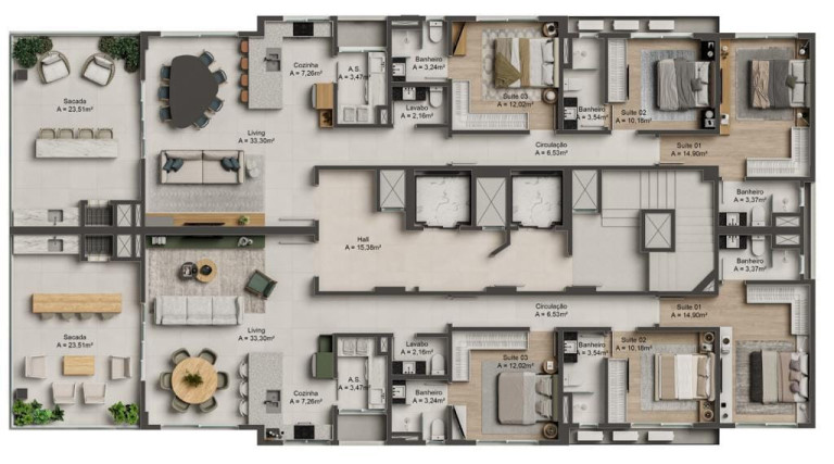 Imagem Imóvel com
3 Quartos à Venda, 146 m² em
Centro -
Itapema Imagem Imóvel com
3 Quartos à Venda, 146 m² em
Centro -
Itapema