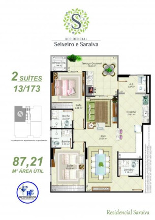 Imagem Apartamento com 1 Quarto à Venda, 53 m² em Aviação - Praia Grande