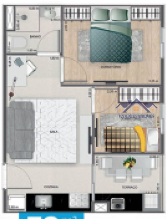 Imagem Apartamento com 2 Quartos à Venda, 38 m² em Vila Esperança - São Paulo