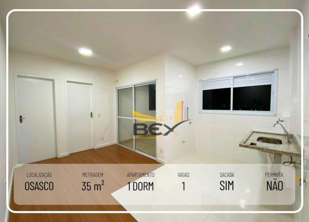 Imagem Apartamento com 1 Quarto à Venda, 35 m² em Vila Osasco - Osasco Imagem Apartamento com 1 Quarto à Venda, 35 m² em Vila Osasco - Osasco