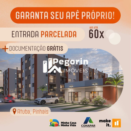 Imagem Apartamento com 2 Quartos à Venda, 44 m² em Atuba - Pinhais