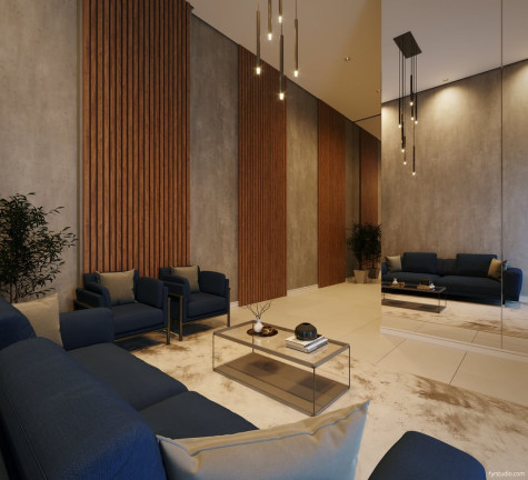 Imagem Apartamento com 1 Quarto à Venda, 62 m² em Portão - Curitiba