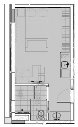Imagem Apartamento à Venda, 28 m² em Vila Clementino - São Paulo Imagem Apartamento à Venda, 28 m² em Vila Clementino - São Paulo