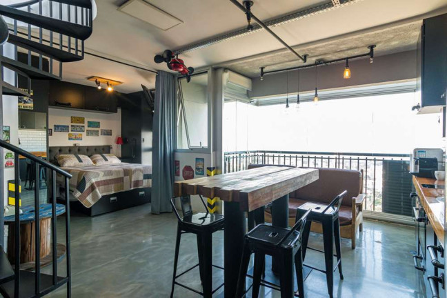 Cobertura com 1 Quarto à Venda, 75 m² em Vila Madalena - São Paulo