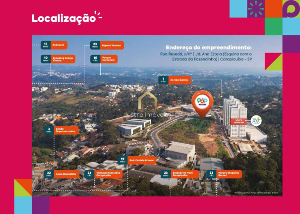 Imagem Apartamento com 2 Quartos à Venda, 36 m² em Pousada Dos Bandeirantes - Carapicuíba
