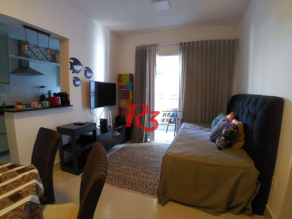 Imagem Apartamento com 1 Quarto à Venda, 52 m² em Aparecida - Santos Imagem Apartamento com 1 Quarto à Venda, 52 m² em Aparecida - Santos