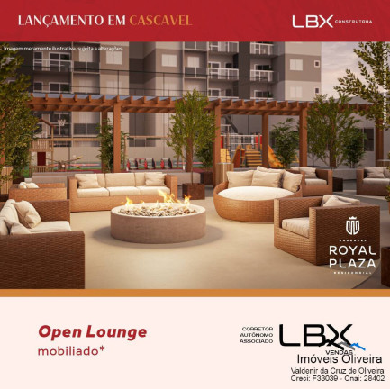 Imagem Apartamento com 2 Quartos à Venda, 54 m² em Cancelli - Cascavel