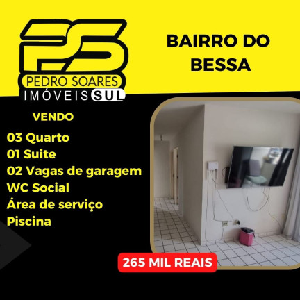 Apartamento com 3 Quartos à Venda, 70 m² em Bessa - João Pessoa