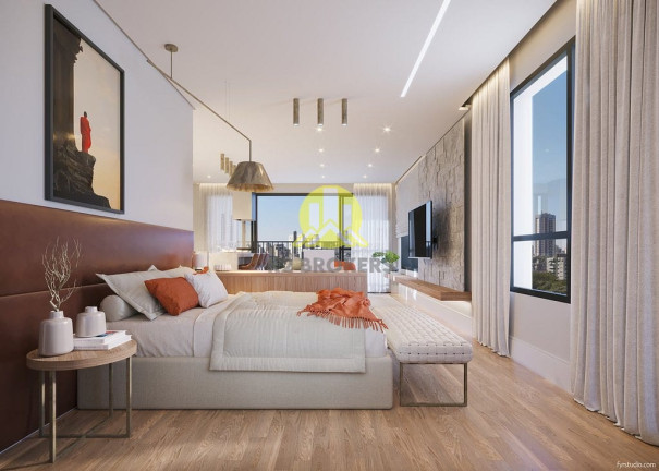 Imagem Apartamento com 1 Quarto à Venda, 34 m² em Batel - Curitiba Imagem Apartamento com 1 Quarto à Venda, 34 m² em Batel - Curitiba