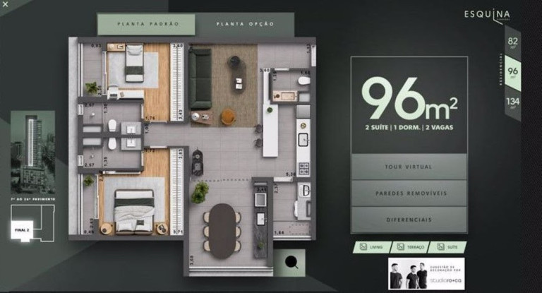 Imagem Apartamento com 2 Quartos à Venda, 96 m² em Pinheiros - São Paulo Imagem Apartamento com 2 Quartos à Venda, 96 m² em Pinheiros - São Paulo