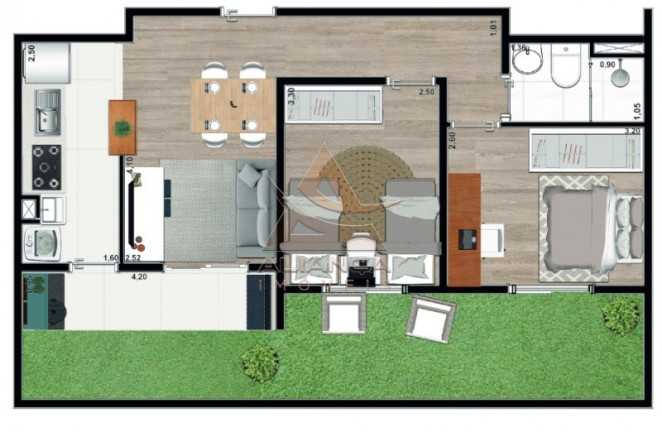 Imagem Apartamento com 2 Quartos à Venda, 66 m² em Jardim Zara - Ribeirão Preto Imagem Apartamento com 2 Quartos à Venda, 66 m² em Jardim Zara - Ribeirão Preto
