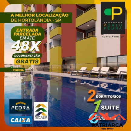 Imagem Apartamento com 2 Quartos à Venda, 57 m² em Parque Orestes Ongaro - Hortolândia Imagem Apartamento com 2 Quartos à Venda, 57 m² em Parque Orestes Ongaro - Hortolândia