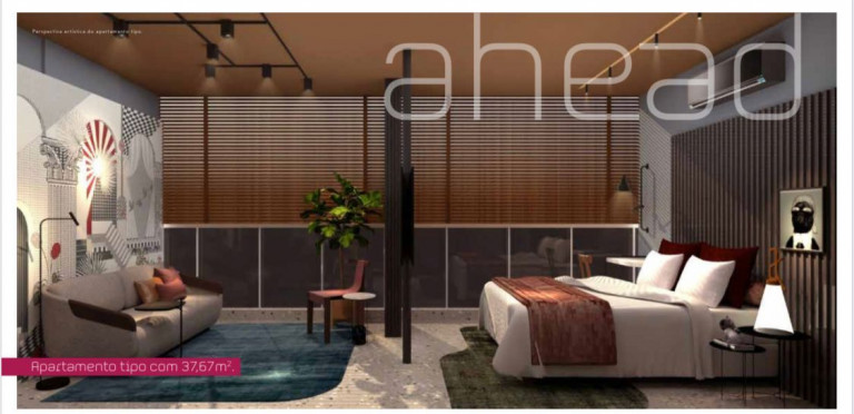 Imagem Apartamento com 1 Quarto à Venda, 37 m² em Tirol - Natal