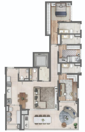 Imagem Apartamento com 2 Quartos à Venda, 45 m² em Perdizes - São Paulo