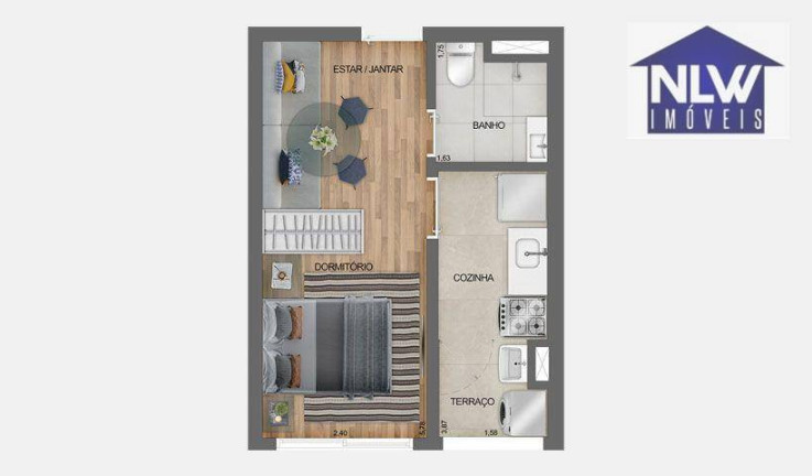 Imagem Apartamento com 1 Quarto à Venda, 27 m² em Vila Prudente - São Paulo Imagem Apartamento com 1 Quarto à Venda, 27 m² em Vila Prudente - São Paulo