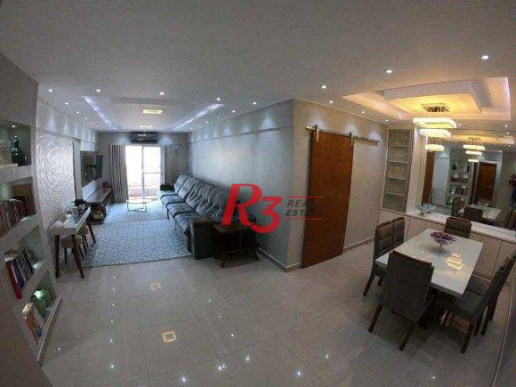 Apartamento com 3 Quartos à Venda, 153 m² em Aviação - Praia Grande