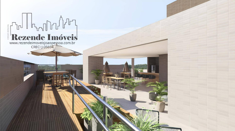 Imagem Apartamento com 3 Quartos à Venda, 59 m² em Bessa - João Pessoa