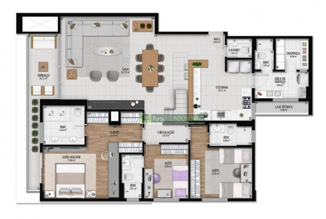 Imóvel com 3 Quartos à Venda, 216 m² em Cabral - Curitiba