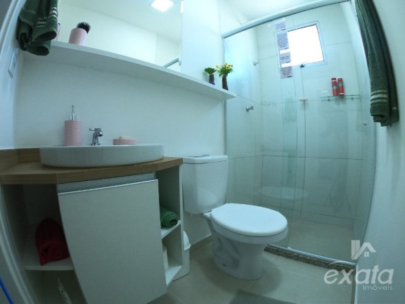Imagem Apartamento com 2 Quartos para Alugar ou Temporada, 50 m² em Chácara Parreiral - Serra