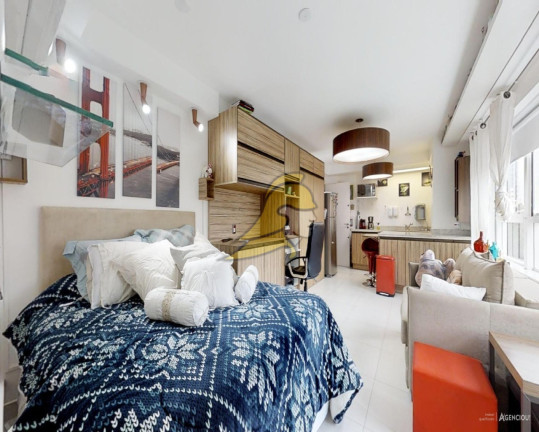 Imagem Apartamento com 1 Quarto à Venda, 40 m² em Brooklin Paulista - São Paulo