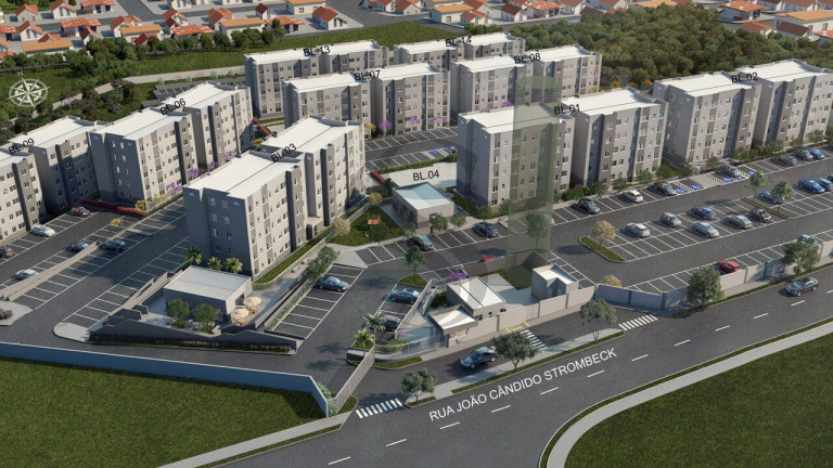 Imagem Apartamento com 2 Quartos à Venda, 41 m² em Jardim Araújo - Votorantim