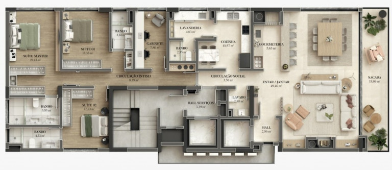 Imagem Imóvel com 3 Quartos à Venda, 412 m² em Bela Vista - Porto Alegre Imagem Imóvel com 3 Quartos à Venda, 412 m² em Bela Vista - Porto Alegre