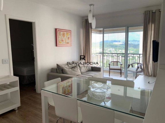 Imagem Apartamento com 1 Quarto para Alugar, 50 m² em Alphaville Conde Ii - Barueri