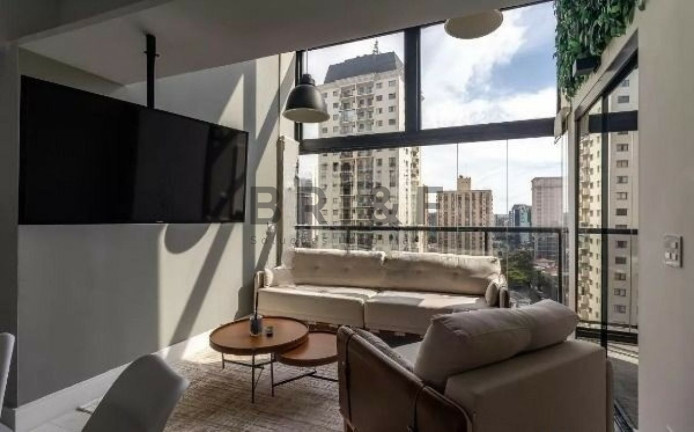 Imagem Apartamento com 1 Quarto para Alugar, 70 m² em Vila Olímpia - São Paulo Imagem Apartamento com 1 Quarto para Alugar, 70 m² em Vila Olímpia - São Paulo