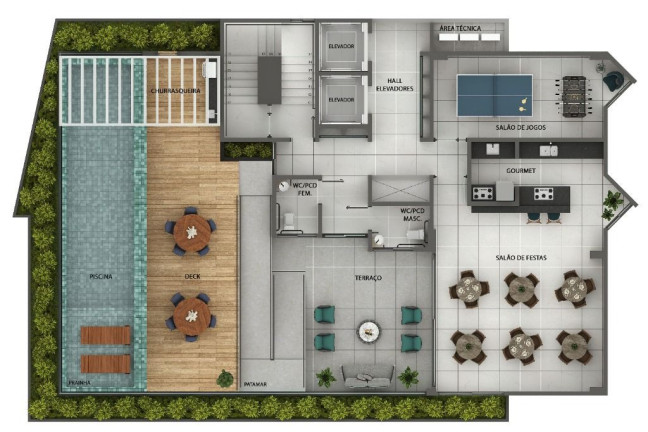 Imagem Apartamento com 3 Quartos à Venda, 88 m² em Jardim Cidade Universitária - João Pessoa Imagem Apartamento com 3 Quartos à Venda, 88 m² em Jardim Cidade Universitária - João Pessoa