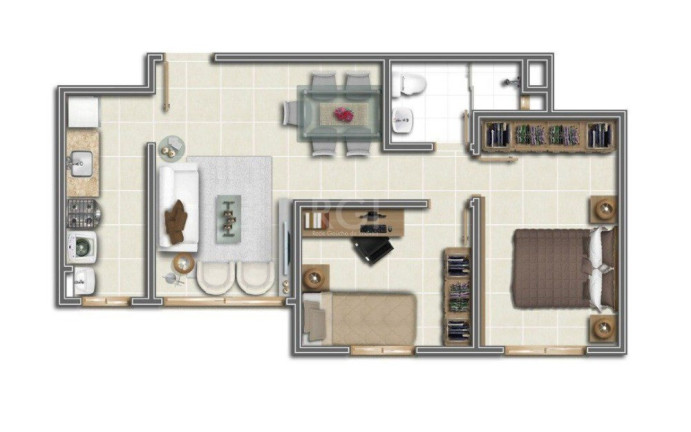 Imagem Apartamento com 2 Quartos à Venda, 58 m² em Vila Nova - Porto Alegre Imagem Apartamento com 2 Quartos à Venda, 58 m² em Vila Nova - Porto Alegre