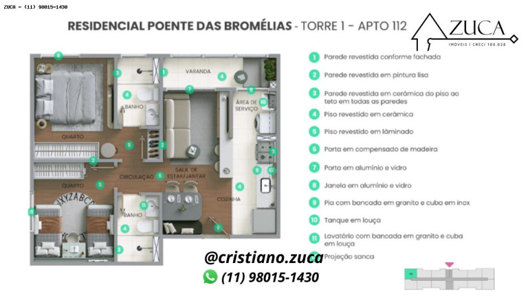 Imagem Apartamento com 2 Quartos à Venda, 42 m² em Jardim Cidade Pirituba - São Paulo