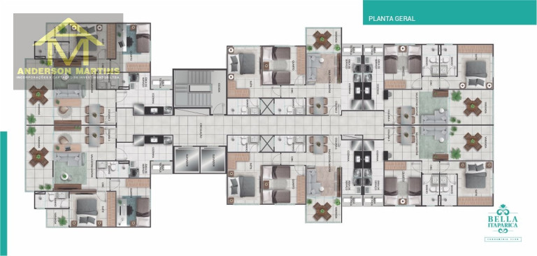 Imagem Apartamento com 3 Quartos à Venda, 71 m² em Coqueiral De Itaparica - Vila Velha Imagem Apartamento com 3 Quartos à Venda, 71 m² em Coqueiral De Itaparica - Vila Velha