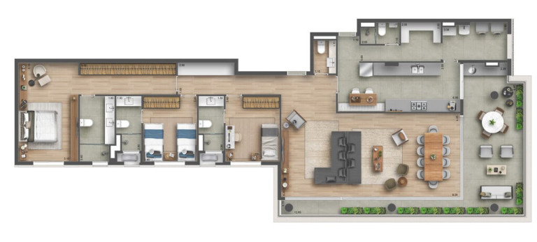 Imagem Apartamento com 4 Quartos à Venda, 218 m² em Sumaré - São Paulo Imagem Apartamento com 4 Quartos à Venda, 218 m² em Sumaré - São Paulo