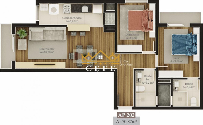 Imagem Imóvel com 2 Quartos à Venda, 72 m² em Prinstrop - Gramado Imagem Imóvel com 2 Quartos à Venda, 72 m² em Prinstrop - Gramado