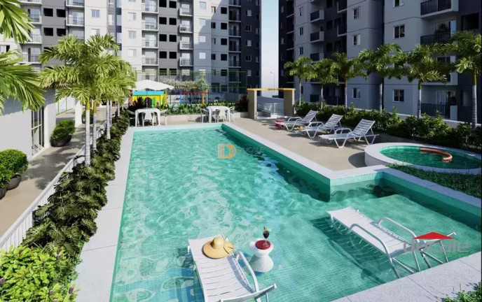 Imagem Apartamento com 2 Quartos à Venda, 46 m² em Planalto De Carapina - Serra