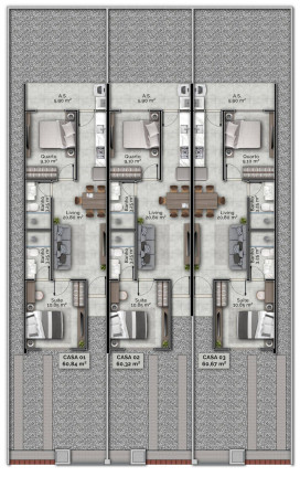 Imagem Casa com 2 Quartos à Venda, 60 m² em Joaia - Tijucas Imagem Casa com 2 Quartos à Venda, 60 m² em Joaia - Tijucas